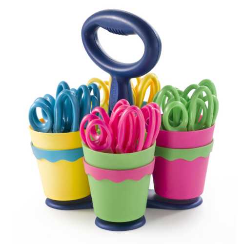 School Scissor Caddy, Pointed 5