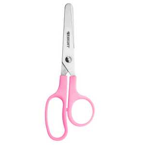 Value Kids Scissors, Blunt, 5", Assorted Colors (No Color Choice)
