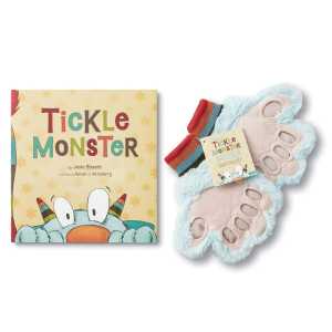 Tickle Monster Laughter Book & Mitts Kit