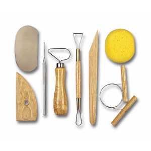 Pottery Sculpting Tools Set, Set of 8