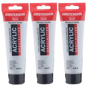 Standard Acrylic Paint, 120ml, Pearl Blue 820, Pack of 3