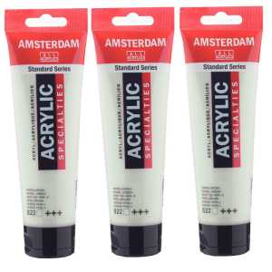Standard Acrylic Paint, 120ml, Pearl Green 822, Pack of 3