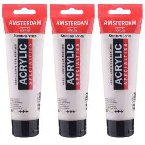 Standard Acrylic Paint, 120ml, Pearl Violet 821, Pack of 3