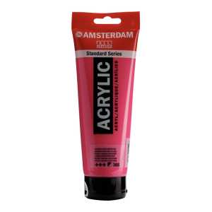 Standard Acrylic Paint Tube, 250 mL, Quinacridone Rose 366