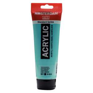 Standard Acrylic Paint Tube, 250 mL, Turquoise Green 661