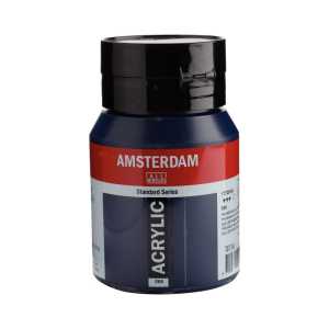 Standard Acrylic Paint Tube, 500 mL, Prussian Blue (Phthalo) 566