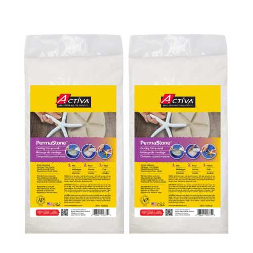PermaStone&trade; Casting Compound, 48 oz., Pack of 2