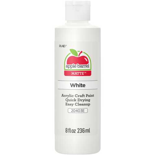 Acrylic Paint Matte, 8oz., White