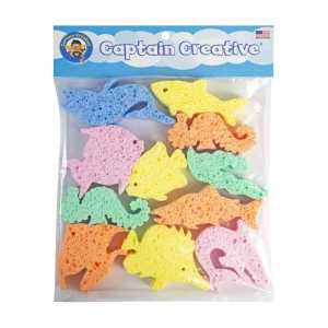 Super Sponges Sea Life Pack, 8 Pieces