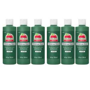 Acrylic Paint Matte, 8oz., Christmas Green, Pack of 6