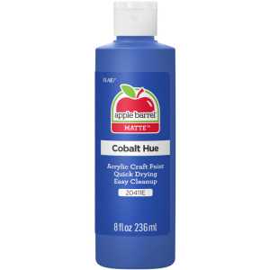 Acrylic Paint Matte, 8oz., Cobalt Hue
