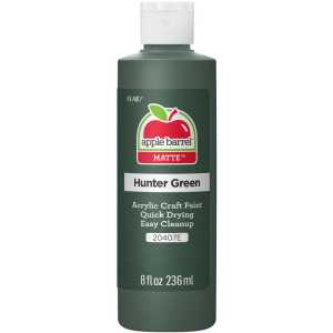 Acrylic Paint Matte, 8oz., Hunter Green