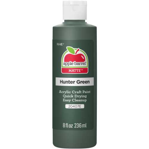 Acrylic Paint Matte, 8oz., Hunter Green