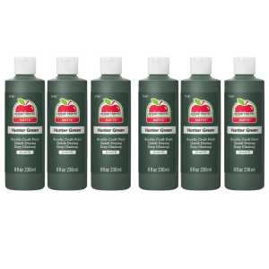 Acrylic Paint Matte, 8oz., Hunter Green, Pack of 6
