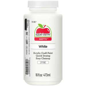 Acrylic Paint Matte, 16oz., White