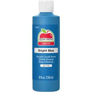 Acrylic Paint Matte, 8oz., Bright Blue