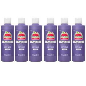 Acrylic Paint Matte, 8oz., Purple Iris, Pack of 6