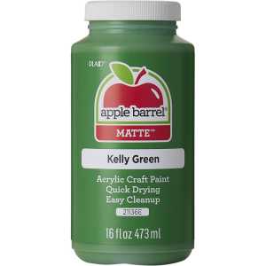 Acrylic Paint Matte, 16oz., Kelly Green