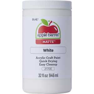 Acrylic Paint Matte, 32oz., White