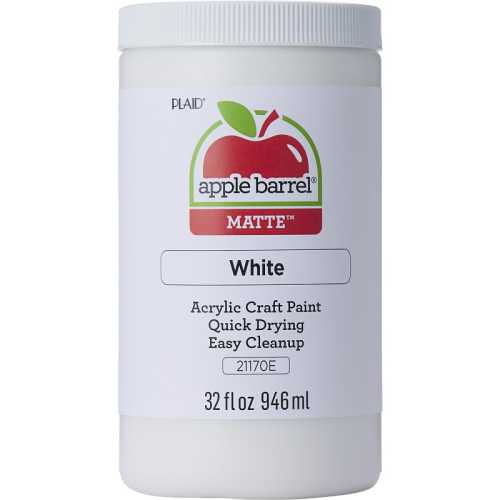 Acrylic Paint Matte, 32oz., White