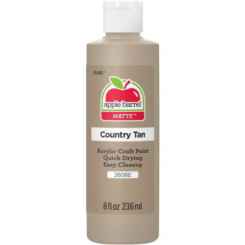 Acrylic Paint Matte, 8oz., Country Tan
