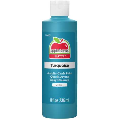 Acrylic Paint Matte, 8oz., Turquoise