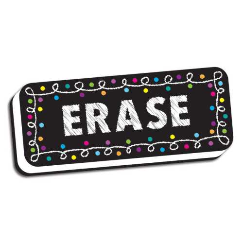 Magnetic Whiteboard Eraser, Chalk Loops, 2