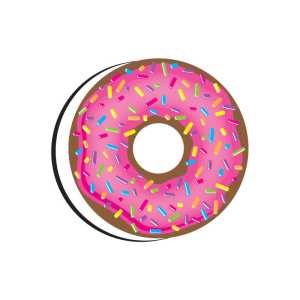 Magnetic Whiteboard Eraser, DonutFetti&reg;