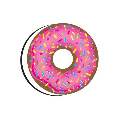 Magnetic Whiteboard Eraser, DonutFetti&reg;