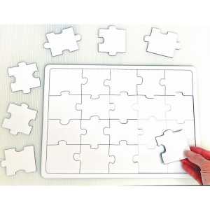 Blank Puzzle, 7" x 10"
