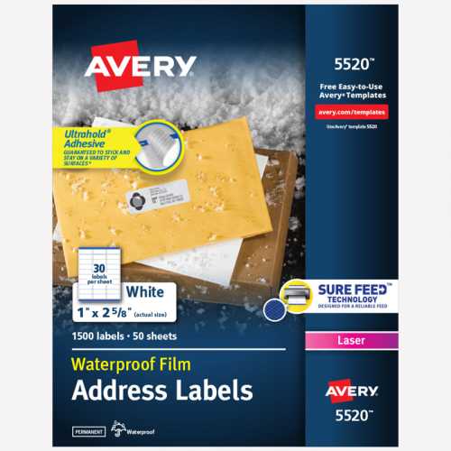 Printable Address Labels, 1