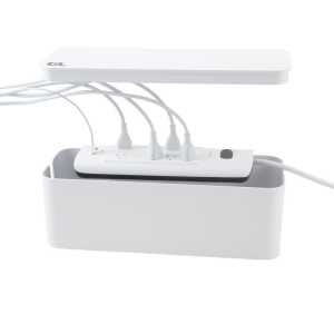Cablebox Cord Management Box, White