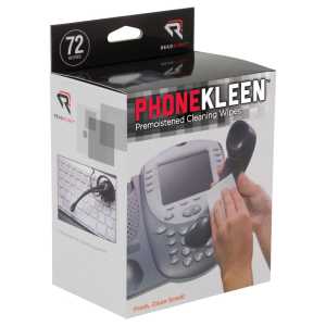 PhoneKleen Wipes, Box of 72