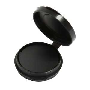Inkless Fingerprint Pad with Adhesive, Black