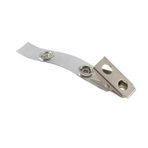 Button ID Badge Strap Clips, Pack of 25