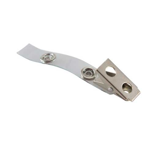 Button ID Badge Strap Clips, Pack of 25
