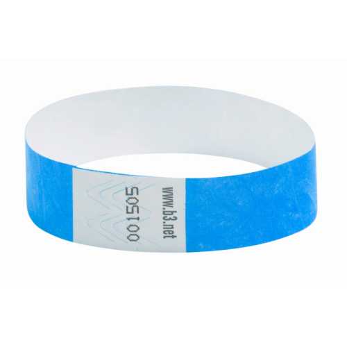 Sequentially Numbered Security Wristbands, 3/4