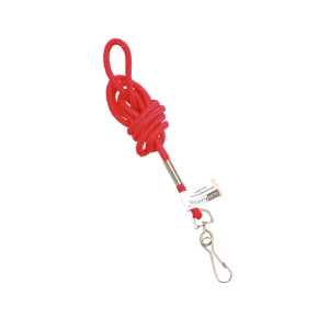 Standard Lanyard Hook Rope Style, Red