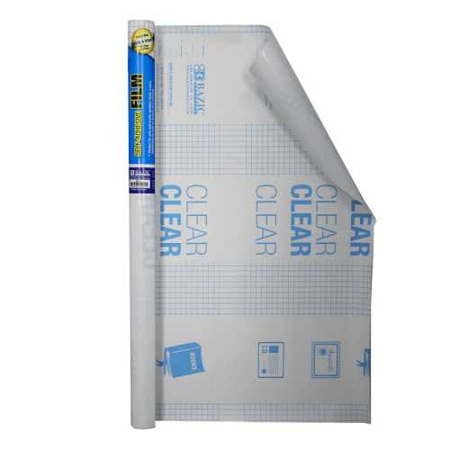 Clear Self Adhesive Book Cover, 17.5