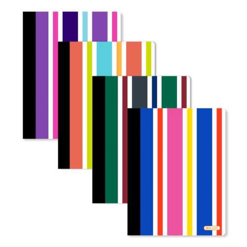 Stripes Composition Book, College Ruled, 100 Count