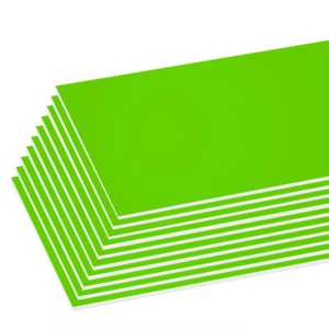 Foam Board, Fluorescent Green, Single
