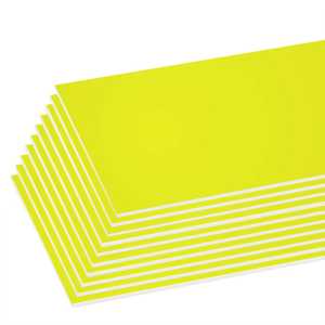 Foam Board, Fluorescent Yellow, Single