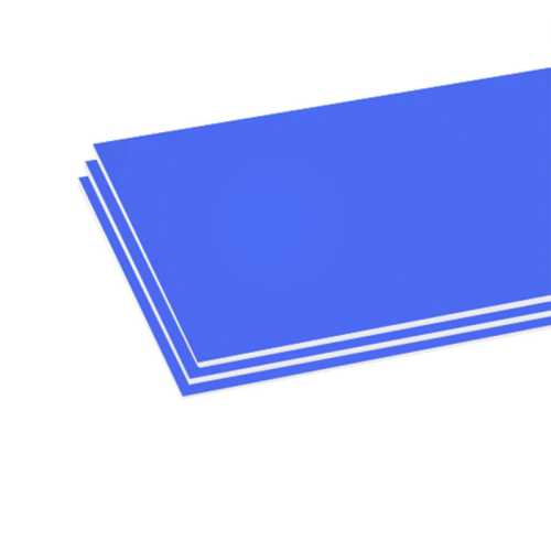 Foam Board, Blue, 3-Pack