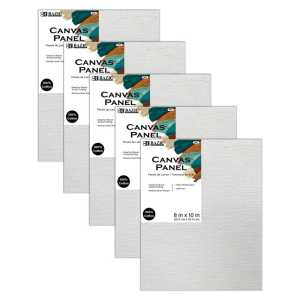 Canvas Panels, 8 x 10 in, 5-Pack