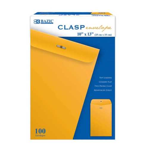 Clasp Envelope, 10