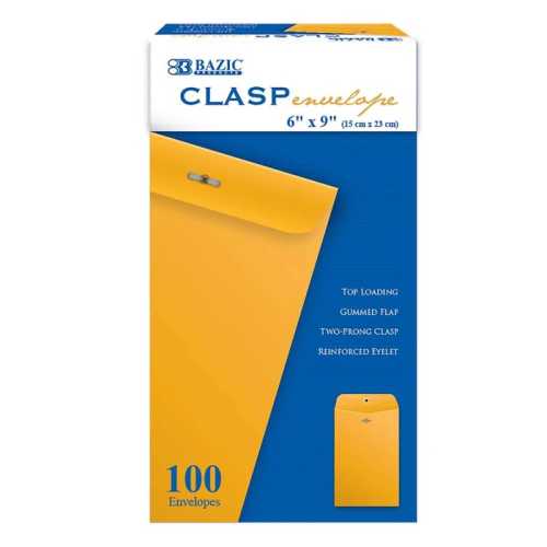 Clasp Envelope, 6