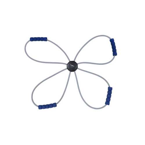 Body Fidget Resistance Tube, Blue/Gray/Black