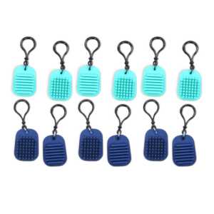 Calming Clips Fidget Toy Keychain, Pack of 12