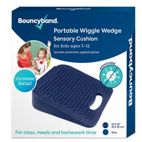 Antimicrobial Wiggle Wedge Sensory Cushion, 10
