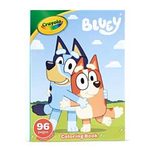 Coloring Book, 96 Pages, Bluey